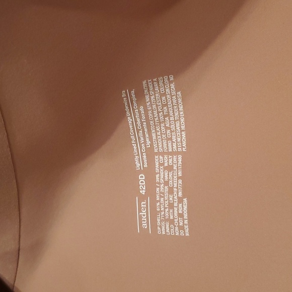 Auden back smoother bra size 42DD - Picture 2 of 4